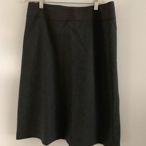 Gray pencil skirt- incredibly comfortable for work